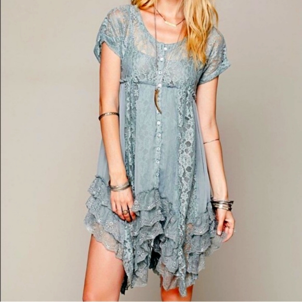 Free People Prairie Midi Dress